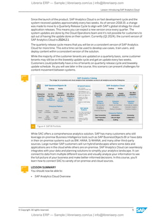 SAP Analytics Cloud: Administration and Data Connectivity | PDF