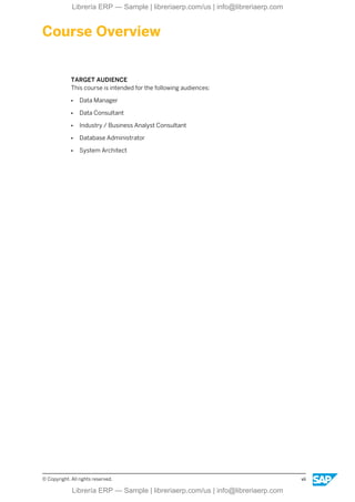 SAP Analytics Cloud: Modeling and Data Transformation | PDF