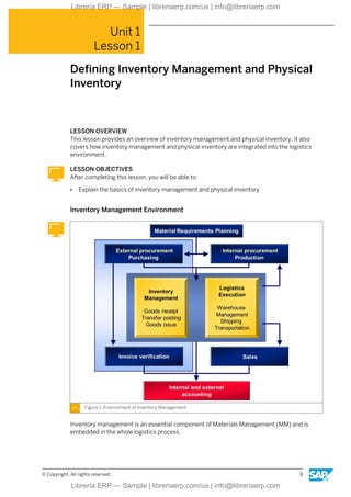 Inventory Management and Physical Inventory | PDF