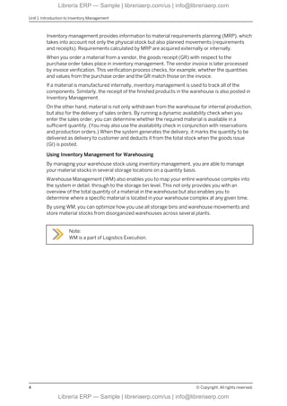 Inventory Management and Physical Inventory | PDF