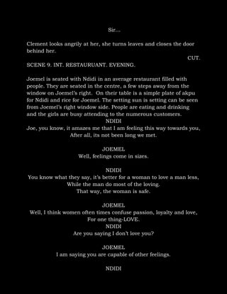 Sample script 1, victor prince dickson | PDF