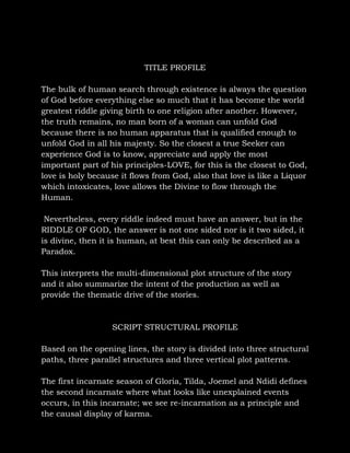 Sample script 1, victor prince dickson | PDF