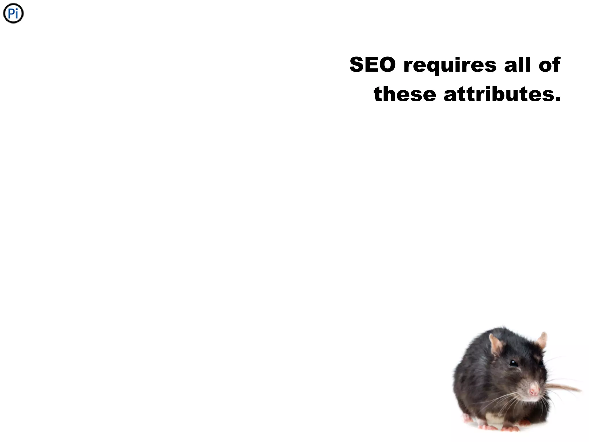 SEO requires all of
  these attributes.
 