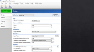 How to calculate Sample Size