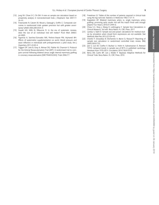 Sample size and power calculations | PDF