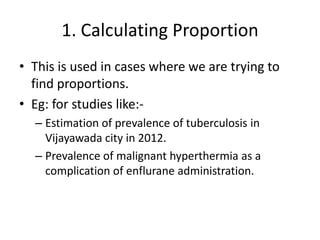 Sample Size Calculation
