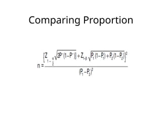Sample size calculation estimation and power analysis.pptx