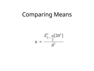 Sample size calculation estimation and power analysis.pptx