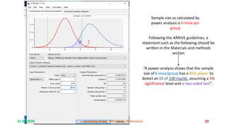 Sample Size Calculation Animal Experimentation