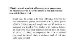 Sample size calculation in clinical trials | PPTX