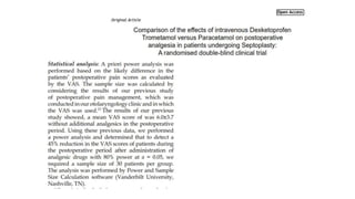 Sample size calculation in clinical trials | PPTX