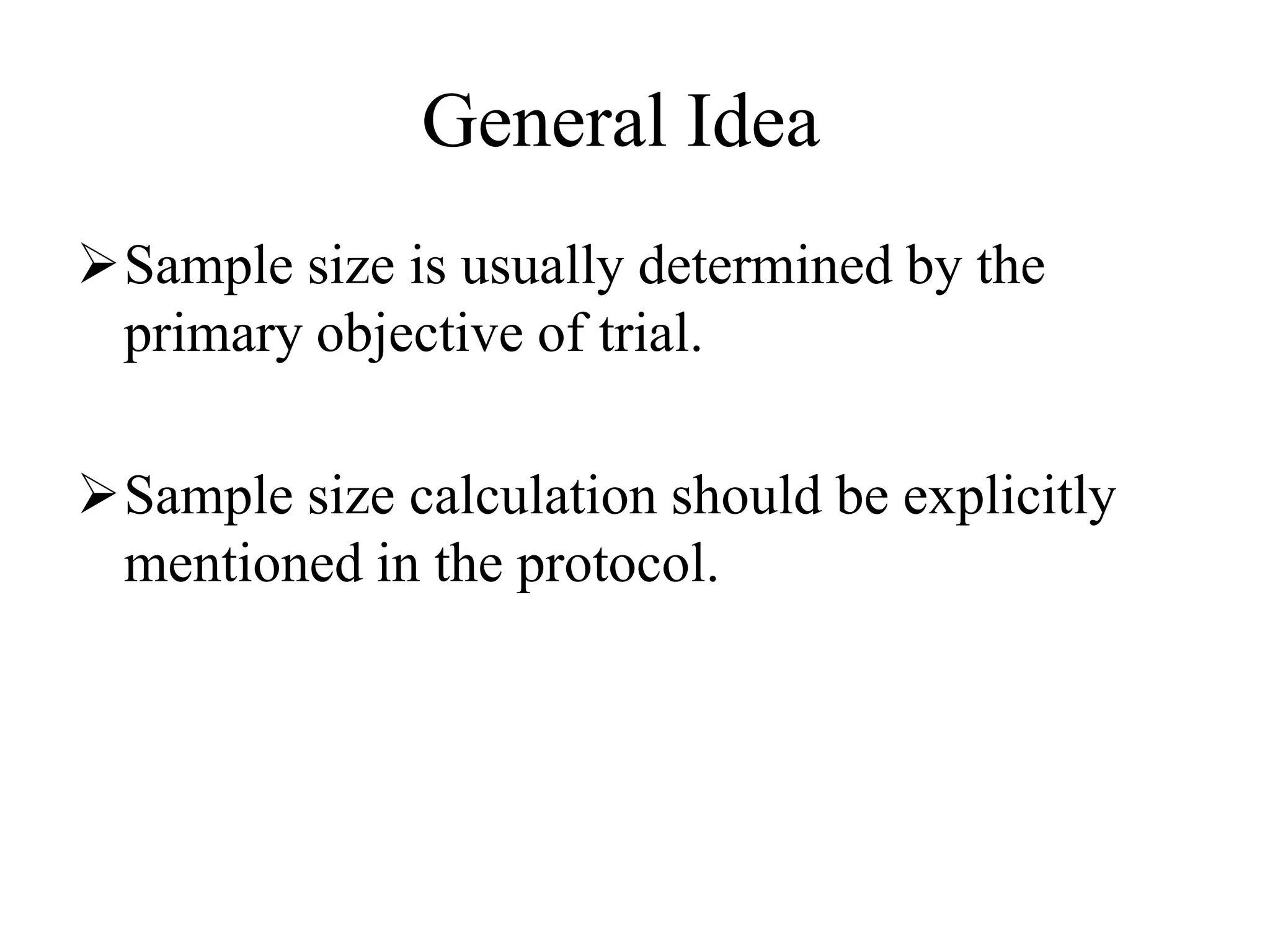 Sample size determination | PPTX