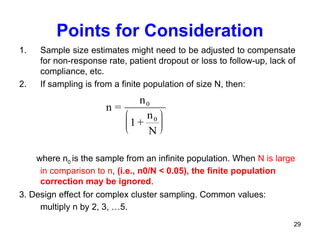 Comprehensive Guide to Sample Size Determination in Medical Research | PPT