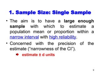 Comprehensive Guide to Sample Size Determination in Medical Research | PPT
