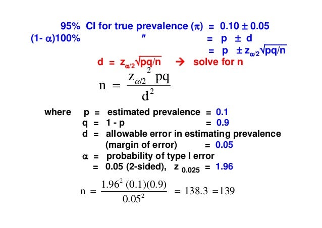 Sample Size Estimation