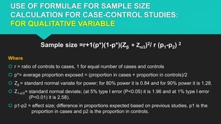 Sample size estimation | PPT