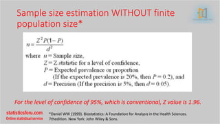 Sample size calculation in medical research | PDF