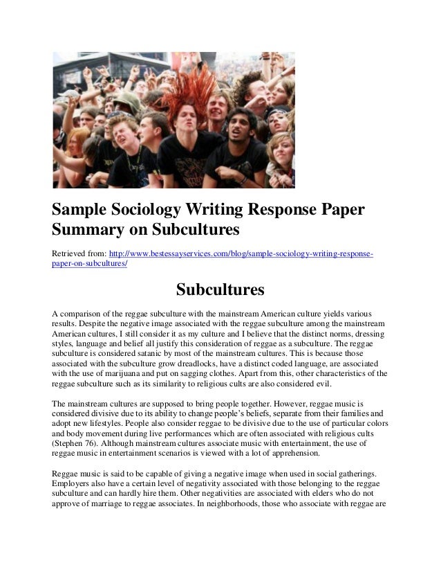 Online writing sociology papers
