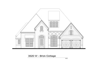 3520 W - Brick Cottage
NTS
 