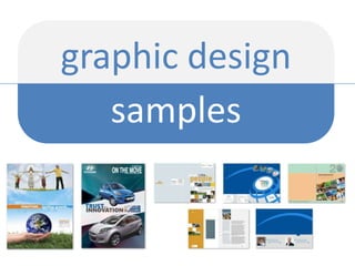 graphic design
   samples
 