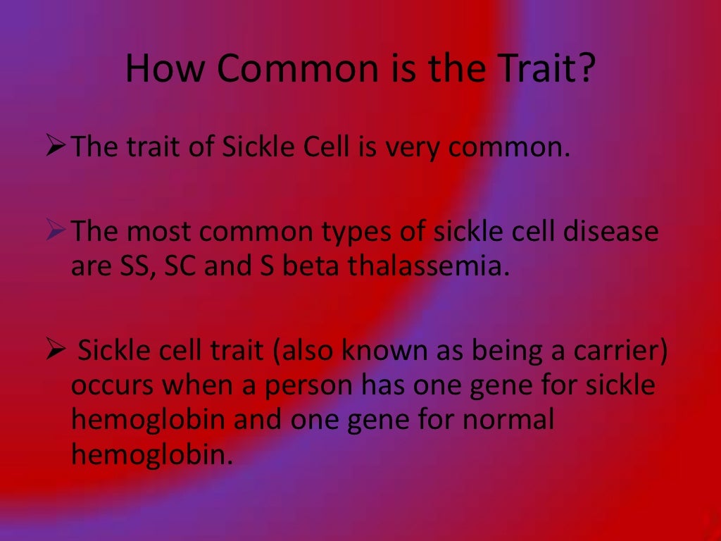 Sickle Cell Anemia. Student Presentation