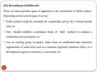Survey Daily Routine Fieldwork Sample survey practice (a research method course).pptx