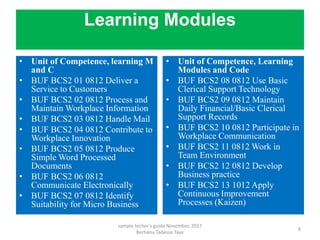 Sample teachers guide berhanu tadesse | PPTX