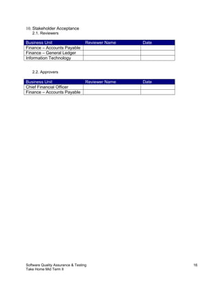 Sample Technical Requirement Document (TRD) | DOC