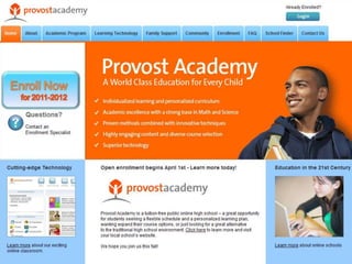 Sample website el_provost_hilevnav