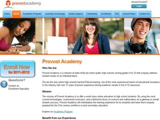 Sample website el_provost_hilevnav