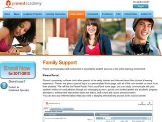 Sample website el_provost_hilevnav