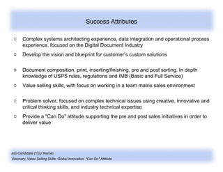 Deliver an interview presentation to guide the interview or use as a ...