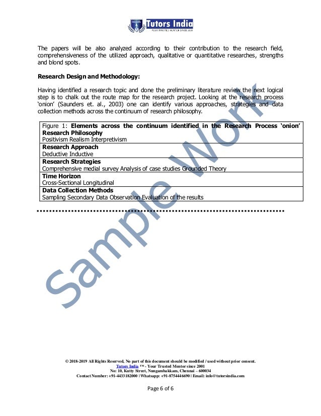 Phd thesis writing chennai