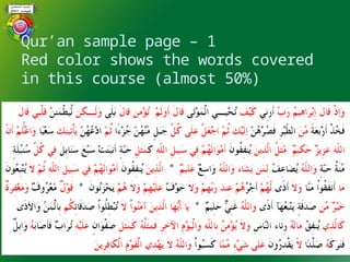 SAMPLE WORK TO LEARN QURANIC ARABIC.pptx