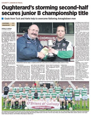 Sample Writing: Sports