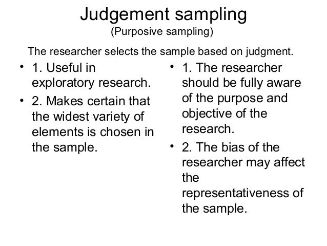 Sampling