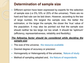 Sampling Example Most Important Size Sampling | PPTX