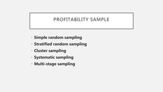 Sampling for Business Research | PPTX