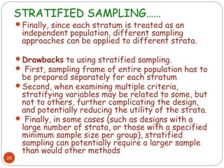 Sampling method in research | PPT