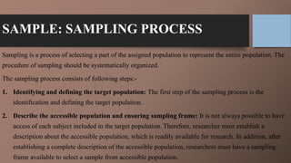 Sampling | PPTX