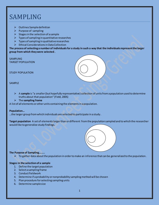 Types Of Sampling With Advantages And Disadvantages at Casey Root blog