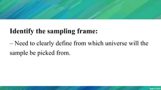 Sampling | PPTX