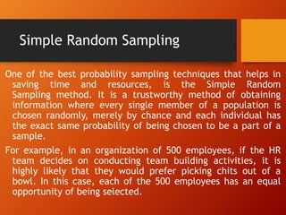 Sampling | PPTX