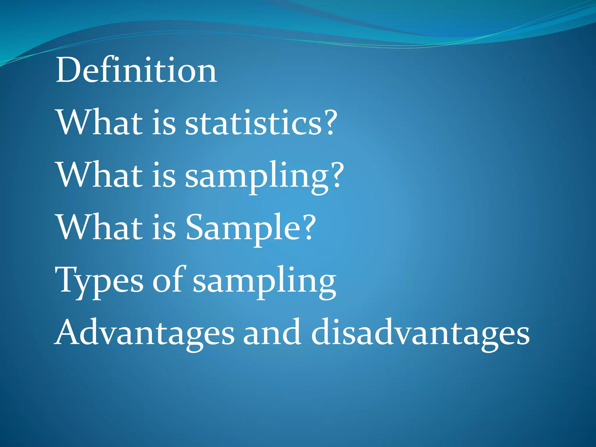 Sampling | PPT