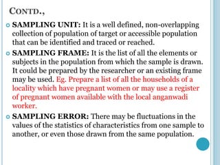 Sampling | PDF