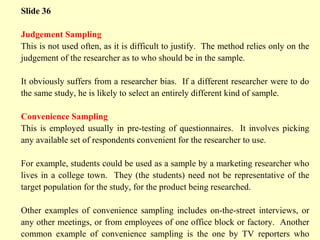 Sampling methods theory and practice | PPT