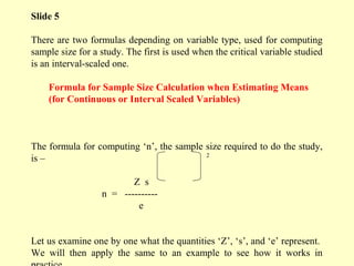Sampling methods theory and practice | PPT