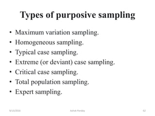 Sample and sampling | PPTX