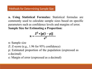 SAMPLING: DEFINITION,PROCESS,TYPES,SAMPLE SIZE, SAMPLING ERROR.pptx