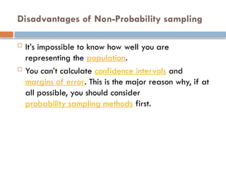 Probability Sampling Disadvantages Comprehensive Guide to Sampling Techniques and Principles in Research ...